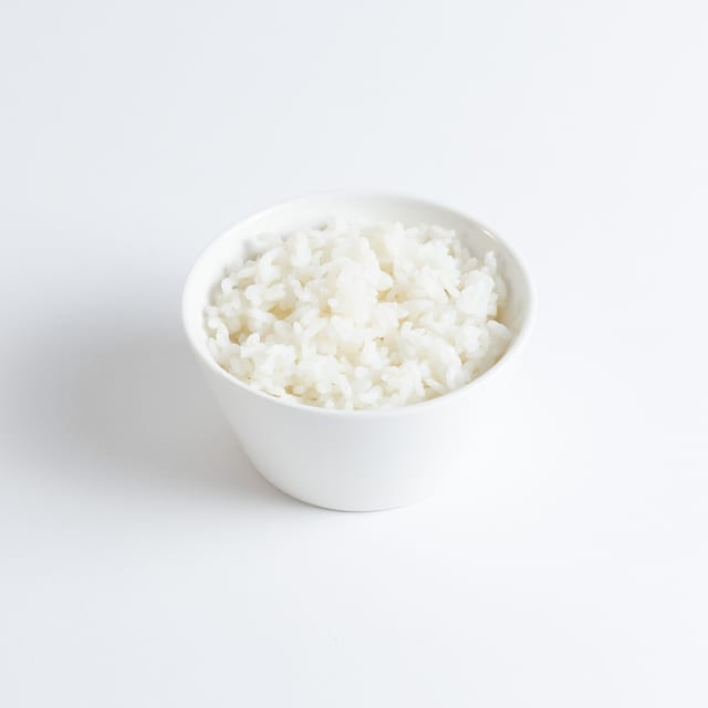 Side of Steamed Rice.